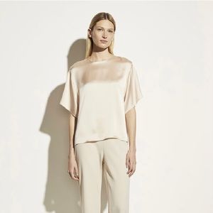 NWT Vince Satin Blouse | Size M